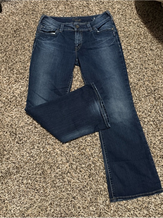Silver Jeans Denim - Silver Jeans Women's Dark Indigo Bootcut Jeans